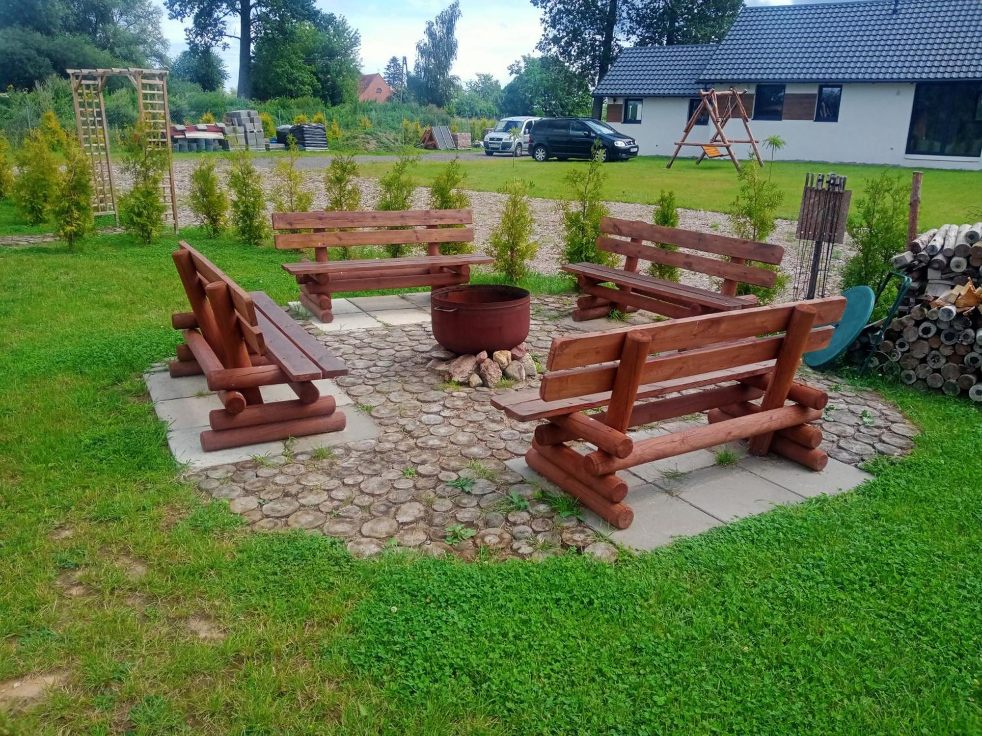 Domki Nad Stawem Stegna  Buitenkant foto